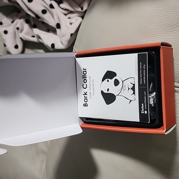 NIB Pink Rechargeable L.E.D Bark Control Collar - Picture 5 of 7